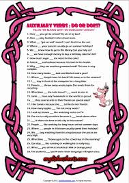 Fill In Do Does Don T Or Doesn T Auxiliary Verbs Do Does Don T Doesn T Esl Worksheet Verb Worksheets Verbs Speech Therapy Verb
