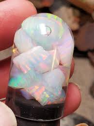 14 Real Pierre Gilson Opal 1979 Old Stock Rough 55Carats Gemstone  Glassblowin | eBay