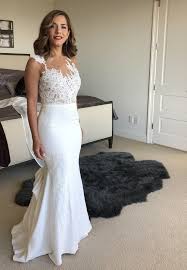 Wedding & party ideas > real weddings and parties > bohemian floral wedding inspiration > lace wedding dress. Pronovias Vicenta Used Wedding Dresses Wedding Dresses Big Wedding Dresses