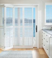 They're super easy to use and are perfect for privacy and shade. Window Treatments For Sliding Glass Doors Patio Doors French Doors