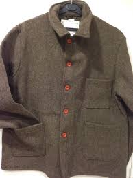 Veste Laine Burel Veste Mens Street Style Veste Tweed