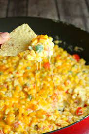 Creamy Cheesy Hot Corn Dip Recipe Hot Corn Dip Hot Corn Cooking Recipes