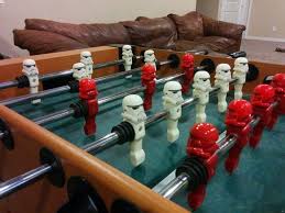 Here S A Relatively Simple Project For 3d Printing Newbies Youmagine Member Excite Tricked Out His Foosball Set By Rep Foosball Foosball Table Foosball Tables