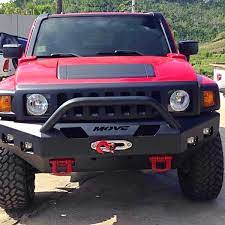 Customizable Wiy Front Standard Hummer H3 2006 2015 Truck 3587 Move Bumpers Hummer H3 Hummer Truck Bumpers