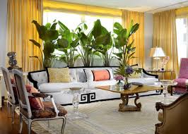 The leather and fabric combination add charm and interest to the design. The Way To Brighten Up A Room With Yellow Curtains
