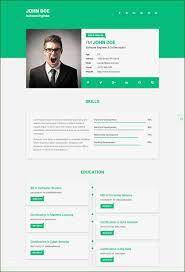 All novorésumé resume templates are built with the most popular applicant tracking systems (ats) in mind. 11 Astonishing Resume Website Template Free In 2020 Modelos De Curriculum Vitae Portafolio Web Curriculum Vitae