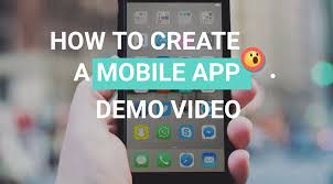 Get inspiration for a great app for example, words with friends, a popular mobile game from zynga is basically scrabble but online with. How To Create A Mobile App Demo Video Wideo