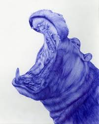 Illustration Pen Art Bic Pens Ballpoint Pen Art