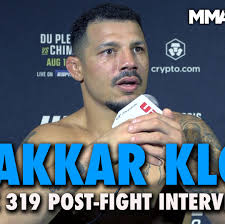 UFC 319: Drakkar Klose post-fight interview