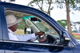 President yoweri kaguta museveni is the current president of the republic of uganda and is the longest serving chancellor of makerere university, having served from 1986 to 2002. Uganda S President Yoweri Museveni Drives Himself To Rural Farm Tv47