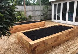 Here are ideas for using wooden sleepers in the garden. How To Lay Garden Sleepers Kebur