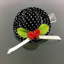 Find here flower hair clips manufacturers & oem manufacturers india. Hair Accessories Clothing Shoes Accessories White With Black Polka Dots Daisy Flower Hair Clip Headband Accessory Girls Myself Co Ls