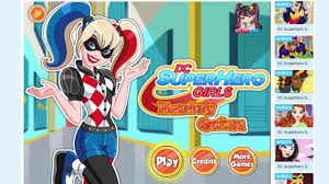 Rinmarugames play free online flash games. Dc Super Hero Girls Harley Quinn Dress Up Game Youtube