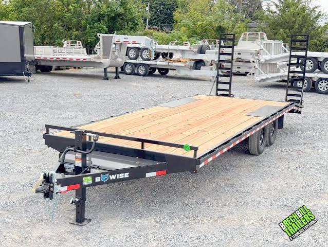 Bri Mar EH824-14 Flatbed Trailer