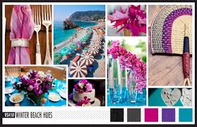 Darker hues are more formal and can be considered more refined and stylish, while lighter tones are more playful and romantic. Most Beautiful Beach Wedding Color Schemes Beach Bride