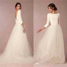 Ballerina Inspired Long Wedding Dress Casual Wedding Dress Bridal Dress Design Designer Bridal Gowns