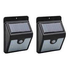 Solar motion sensor light outdoor, 320 bright cob led, 16.4ft cable, 3 working mode, adjustable solar panel, wired solar powered security flood lights for indoor use, wall, yard, garage, garden(2 set) 4.3 out of 5 stars 109. Total Value Products Forever Led Solar Motion Sensor Lights 2 Pack Big 5 Sporting Goods