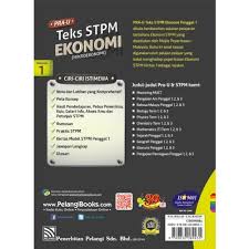 Download soalan stpm penggal 2013. Bumi Gemilang Stpm Penggal 2 Ekonomi