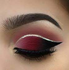 Red black and gold makeup. Eye Makeup Makeup Artist Pinterest Com IÅ‹É¬É›gÉ›Ê‚É¬ Lisa Ten 10 Different Ways Of Eye Makeup Makeup Eyeliner Eye Makeup Art Makeup