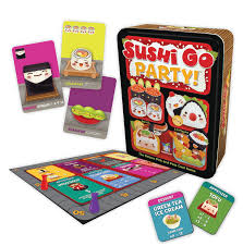 Amazon.co.jp: Gamewright Sushi Go Party 寿司パーティー！ カードゲーム : おもちゃ