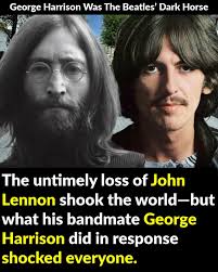 The untimely loss of John Lennon shook the world—but what his bandmate  George Harrison did in response shocked everyone.