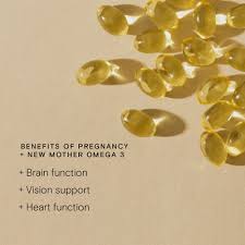 Food-Grown Pregnancy + New Mother Omega 3 | Natural Pregnancy Supplements