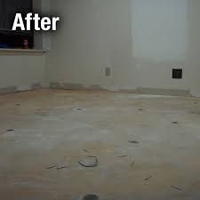 If your basement floor is uneven, a subfloor will help provide a level surface. Concrete Floor Repair And Leveling Services Garage Floor Leveling