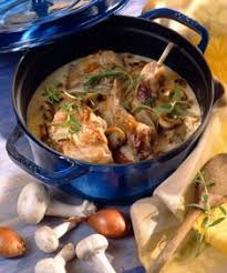 Recette De Lapin Aux Champignons Et A L Estragon En Cocotte Recettes De Cuisine Recette Recette Lapin