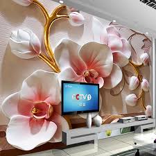 Maybe you would like to learn more about one of these? Free Ongkir Terlaris Kustom Ukuran Lukisan Dinding Wallpaper 3d Timbul Bunga Anggrek Foto Kertas Shopee Indonesia