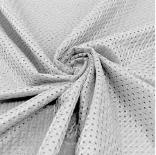 View the wide range of jersey fabric at competitive prices. Silver Football Mesh Jersey Fabric Athletic Sports Mesh Fabrics Football Fabric Fabric Mesh Fabric