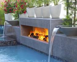 صورة Swimming pool with fountains