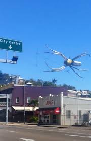 The Big Spider Townsville Bb Aussie Australia Roadside Attractions Townsville