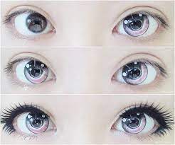 Halloween contact lenses and colored contacts from crazy lenses. Cute Anime Eyes V Maquillaje Anime Ojos Anime Maquillaje Gyaru