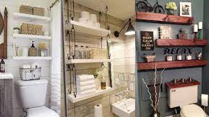 A lot of homes automatically include a towel bar over the toilet, but that doesn't mean you only have to use it for towels. Brilliant Over The Toilet Storage Ideas Youtube