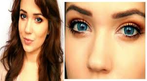 eye makeup for blue or grey eyes