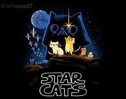 In fact, the pet store said that the cat that i want only eats religiously. Star Cats 19 00 Free Shipping Star Wars Art Star Wars Humor Star Wars Fans