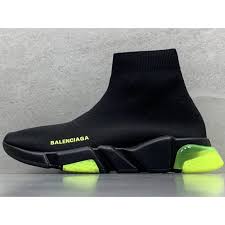 Welcome to leave a message in the comments section! Balenciaga Speed Trainer Black Yellow