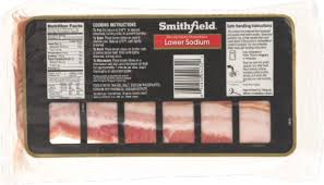 30% less sodium than our regular bacon: . Smithfield Lower Sodium Hickory Smoked Bacon 16 Oz City Market