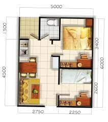 Jangan lupa untuk mengatur tata letak komponen seperti lemari, meja kerja, sofa, dan lain sebagainya agar ruangan terlihat ringkas. 61 Desain Rumah Minimalis Type 22 60 Desain Rumah Minimalis Terbaru
