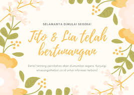 Maybe you would like to learn more about one of these? Contoh Kartu Ucapan Pernikahan Canva