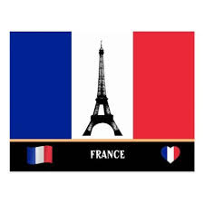 Marvel was supposed to be a temporary installation in the universal exposition of 1889 but the 'iron lady' still stands tall today despite the. French Flag Eiffel Tower Paris France Postcard Zazzle Com French Flag Paris France Postcard