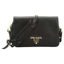 Prada Flap Crossbody Bag Vitello Daino Small At 1stdibs
