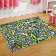 Childrens Formula One Playmat Roadmap Toy Cars Hot Wheels Bedroon Play Room Racing Track 80 X 120 Cm Rug Amazo Hot Wheels Bedroom Hot Wheels Nursery Toy Rooms