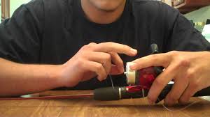 Tie the line onto the center of the reel spool or arbor using an arbor knot, and then close the bail on the reel. How To Put New Line On A Spincast Reel Off 76 Www Fortissinanli Com