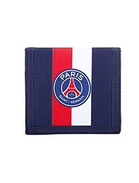 Psg Portefeuille Carte Et Monnaie Psg Fan Bleu Psg Portefeuille Bleu