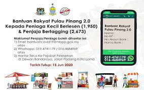 Bayaran untuk fasa kedua adalah mengikut kategori dan jumlah anak. Bernama 4 623 Peniaga Kecil Penjaja Mbpp Layak Terima Bantuan Rakyat P Pinang 2 0