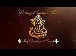 Digital Indian Wedding Invitation Video Free Blank Template Download Indian Wedding Invitation Cards Indian Wedding Invitations Digital Wedding Invitations