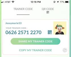 Pokemon Go Trainer Code Pokemon Go Pokemon Coding