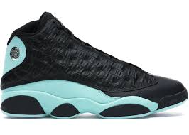 Jordan 13 Retro Black Island Green In 2020 Air Jordans Retro Mens Nike Shoes First Air Jordans