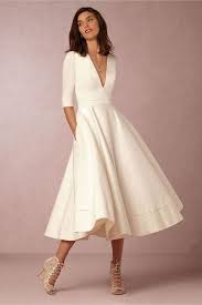 Wedding Dresses With Lace And Tulle Details Modwedding Midi Dress Party Evening Dresses Short Wedding Dress